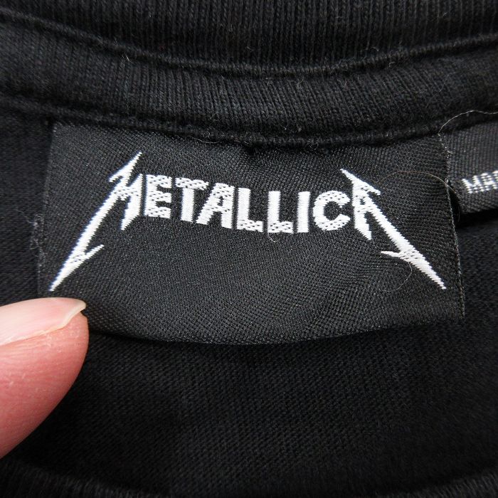 古着通販 M☆古着 半袖 ロック バンド Tシャツ メンズ メタリカ