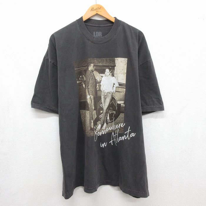 半袖Tシャツ ラナデルレイ クエイヴォ グレー メンズXL相当 | 古着