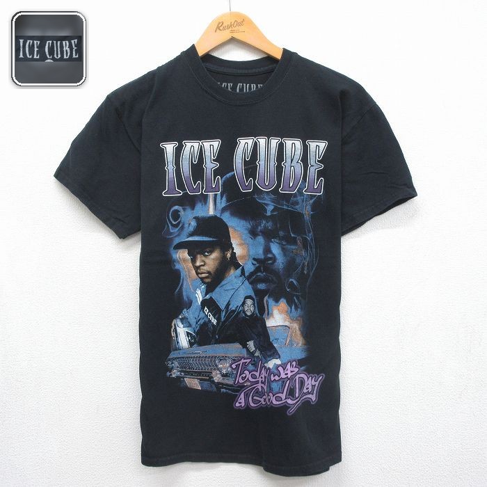 半袖Tシャツ アイスキューブ ブラック メンズM相当 | 古着
