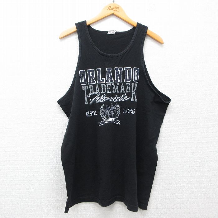 ORLAND タンクトップ ブラック XL | 古着