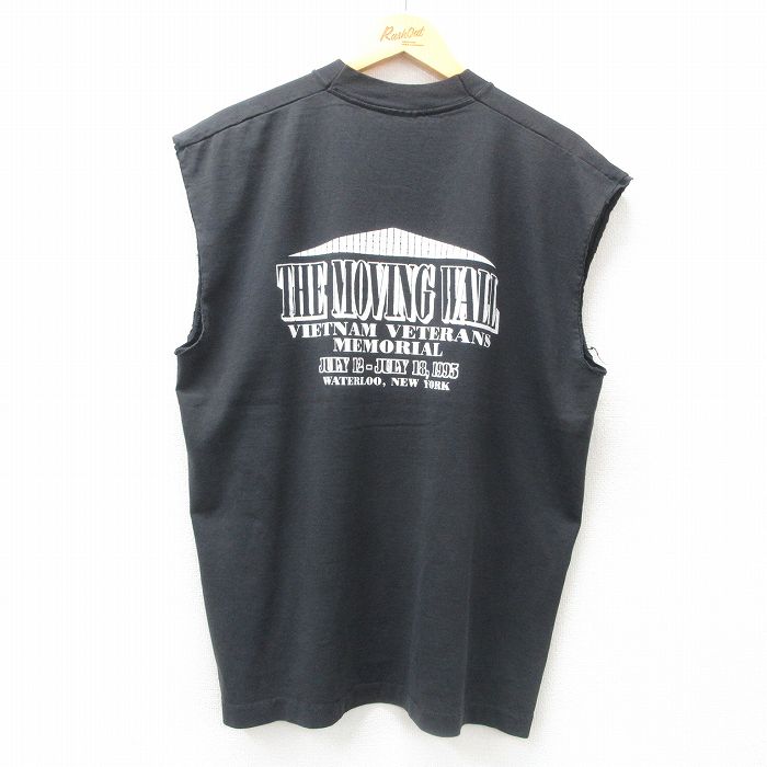 ノースリーブTシャツ POW MIA ブラック XL | 古着