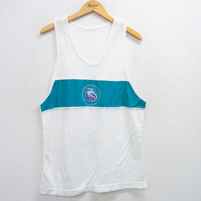 チェロキー 90s タンクトップ ランニング ホワイト L | 古着