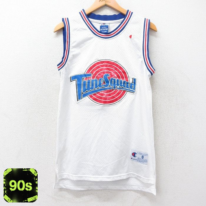 【50%OFF】チャンピオン 90s タンクトップ ルーニーテューンズ ホワイト M | 古着
