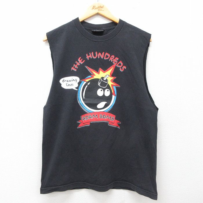 【50%OFF】ADAM BOBM ノースリーブTシャツ ブラック M | 古着