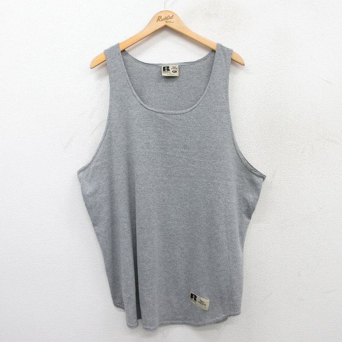 ラッセル 00s タンクトップ グレー XL | 古着