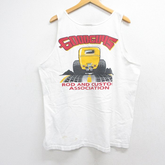 古着通販 XL☆古着 ビンテージ タンクトップ メンズ 90年代 90s