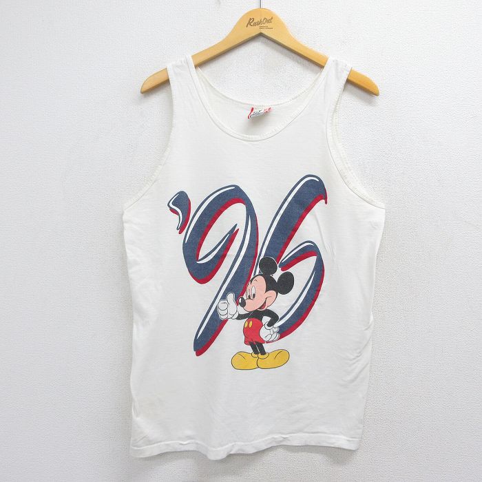 古着通販 M☆古着 ビンテージ タンクトップ メンズ 90年代 90s