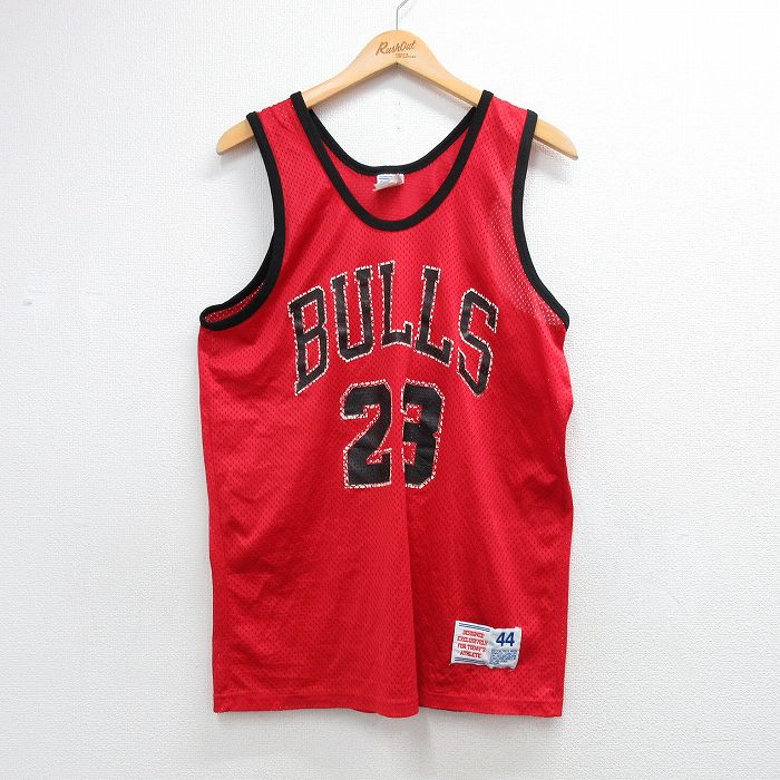ヘインズ タンクトップ NBA シカゴブルズ レッド L | 古着