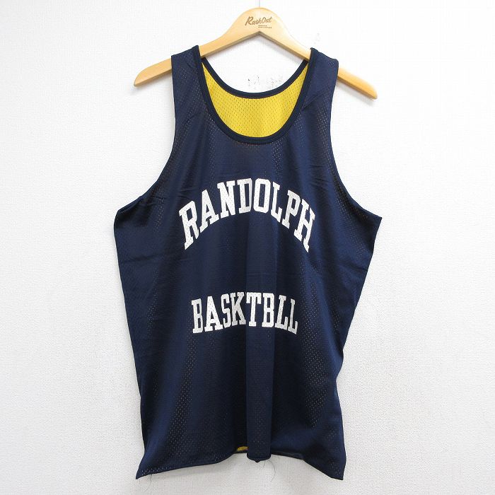 チャンピオン 80s タンクトップ RANDOLPH ネイビー メンズL相当 | 古着