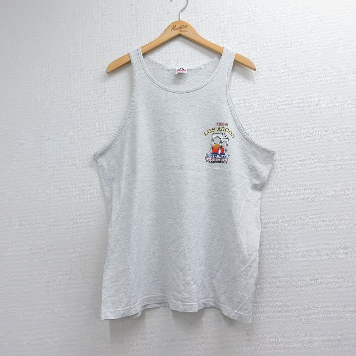 古着通販 XL☆古着 ビンテージ タンクトップ メンズ 00年代 00s LOS