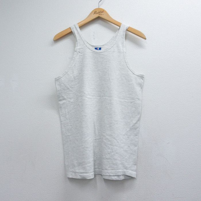 チャンピオン 90s タンクトップ グレー メンズS相当 | 古着
