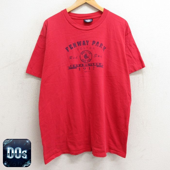 【50%OFF】00s 半袖Tシャツ ボストンレッドソックス レッド XL | 古着