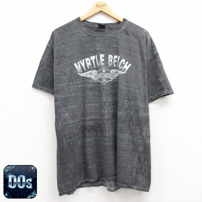 【50%OFF】00s 半袖Tシャツ マートルビーチ グレー XL | 古着