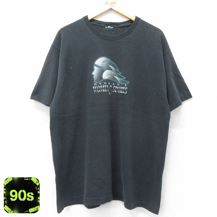90s 半袖Tシャツ OSHMANS ブラック XL | 古着