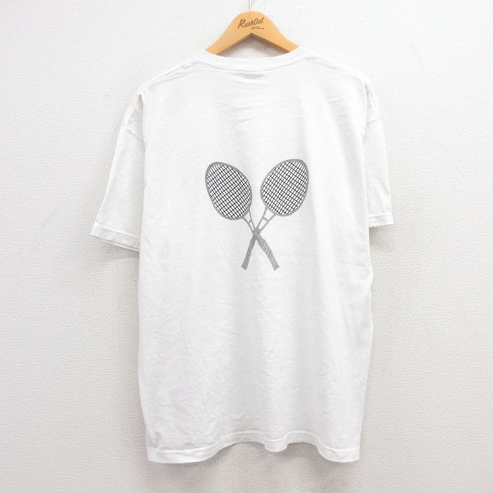 フルーツオブザルーム 00s 半袖Tシャツ テニス ホワイト XL | 古着