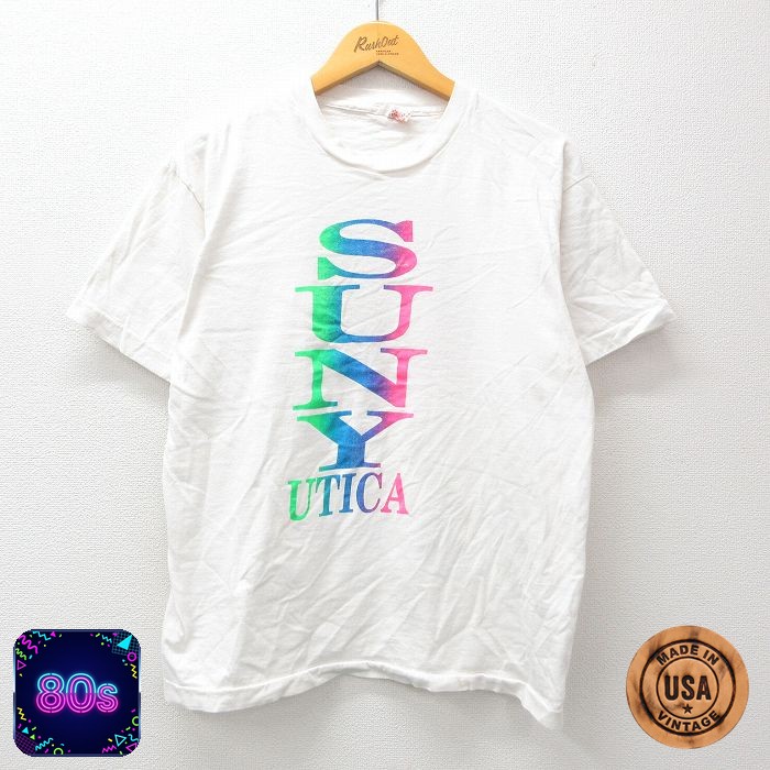 【50%OFF】80s 半袖Tシャツ SUNNY ホワイト L | 古着