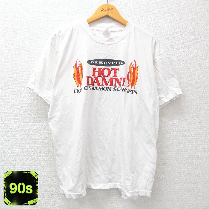 【50%OFF】デカイパー 90s 半袖Tシャツ HOT ホワイト XL | 古着