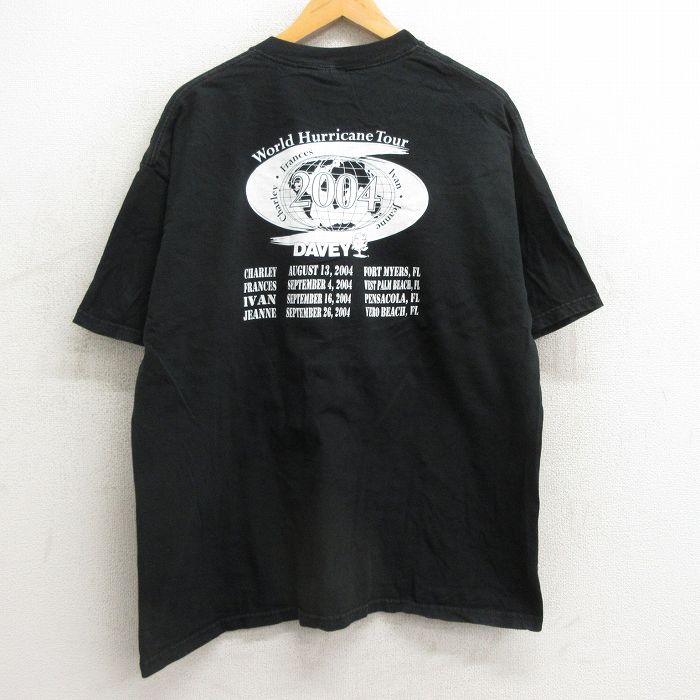 【50%OFF】ヘインズ 00s 半袖Tシャツ DAVEY ブラック XL | 古着