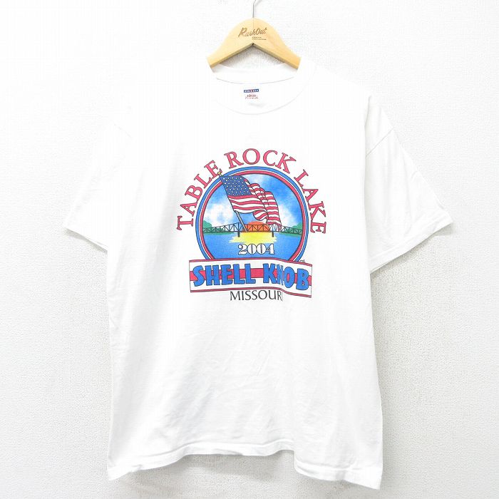 00s 半袖Tシャツ ミズーリ ホワイト XL | 古着