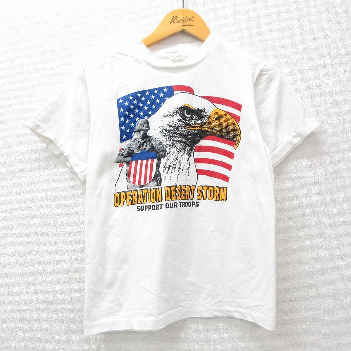 90s 半袖Tシャツ 湾岸戦争 ホワイト S | 古着