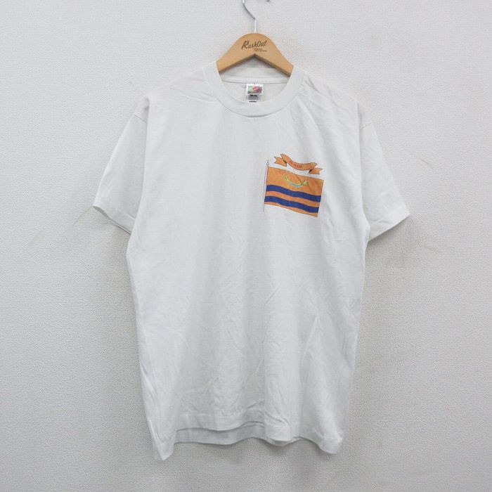 【50%OFF】フルーツオブザルーム 00s 半袖Tシャツ JUNCOS ホワイト L | 古着