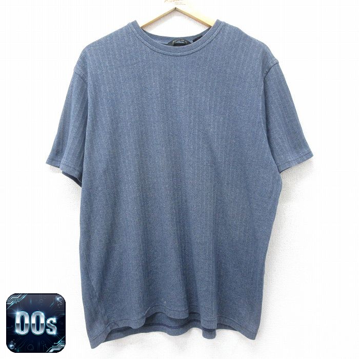00s 半袖Tシャツ ネイビー XL | 古着