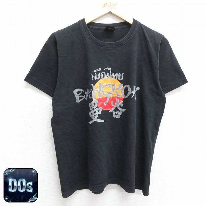 00s 半袖Tシャツ バンコク ブラック M | 古着