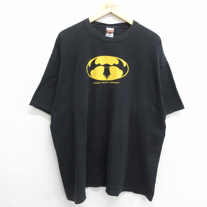 00s 半袖Tシャツ マウントスノー ブラック XL | 古着