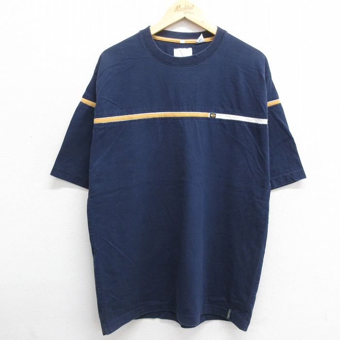00s 半袖Tシャツ ネイビー XL | 古着