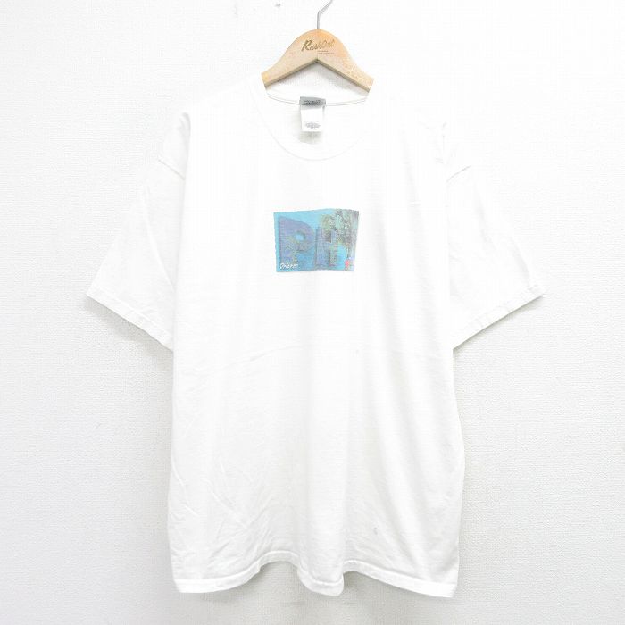 00s 半袖Tシャツ プラネットハリウッド ホワイト XL | 古着