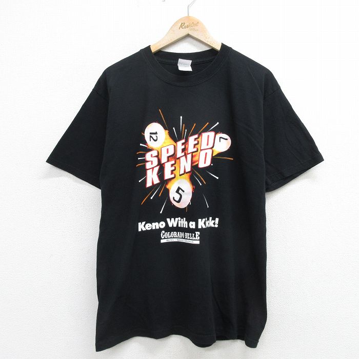 00s 半袖Tシャツ SPEED ブラック L | 古着