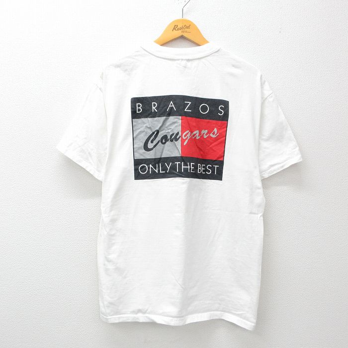 ヘインズ 00s 半袖Tシャツ クーガーズ ホワイト XL | 古着