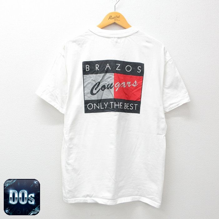 ヘインズ 00s 半袖Tシャツ クーガーズ ホワイト XL | 古着
