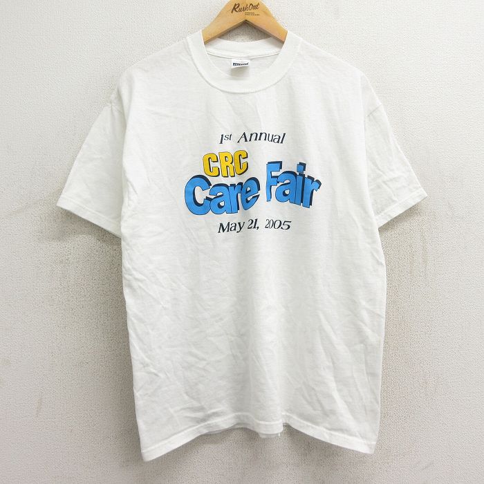 ジャージーズ 00s 半袖Tシャツ Care Fair ホワイト L | 古着