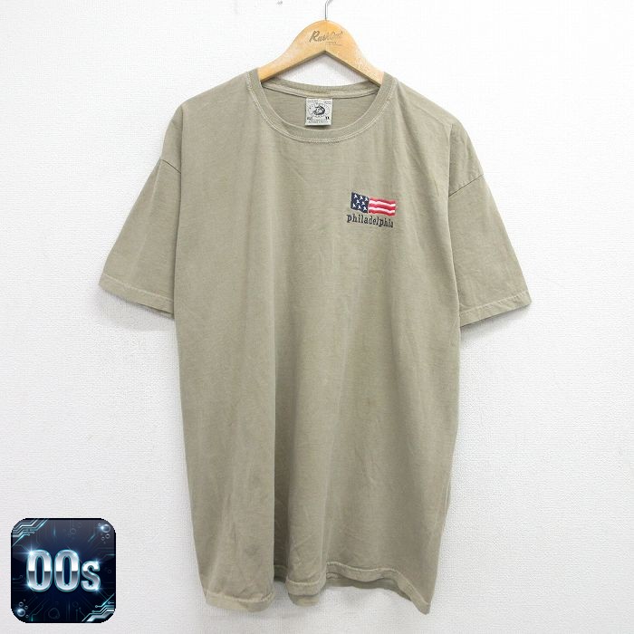【50%OFF】00s 半袖Tシャツ フィラデルフィア ベージュ XL | 古着