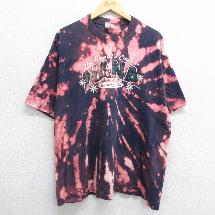 ジャージーズ 00s 半袖Tシャツ NANA ネイビー XL | 古着