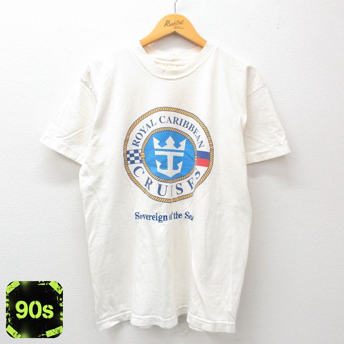 90s 半袖Tシャツ ロイヤルカリビアンクルーズ ホワイト XL | 古着