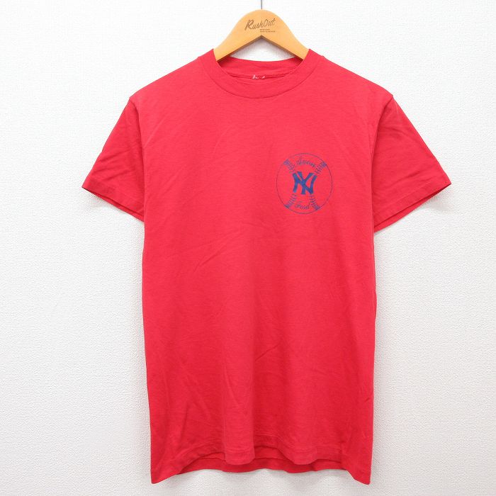 90s 半袖Tシャツ ニューヨークヤンキース レッド M | 古着