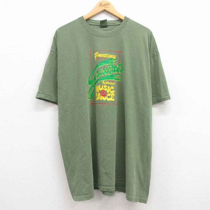 00s 半袖Tシャツ grass ROOTS グリーン XL | 古着