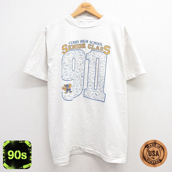 90s 半袖Tシャツ CLASS ホワイト XL | 古着
