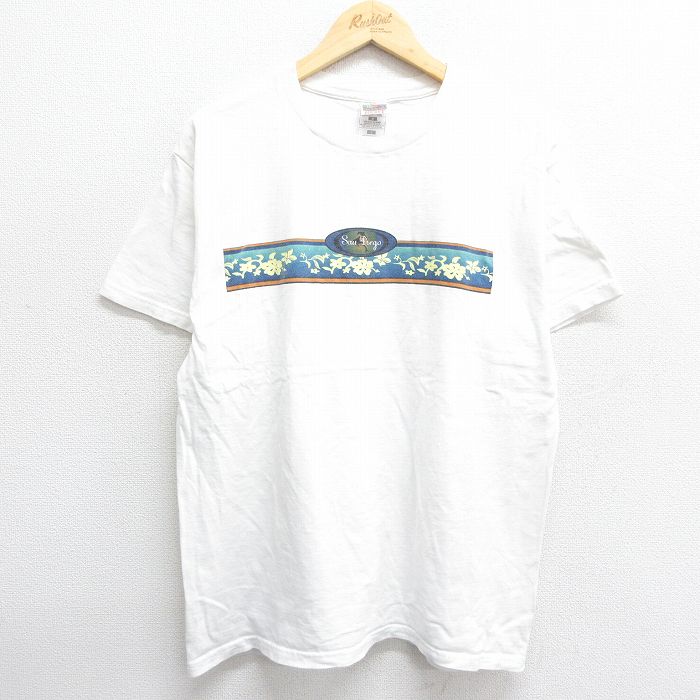 フルーツオブザルーム 00s 半袖Tシャツ サンディエゴ ホワイト L | 古着