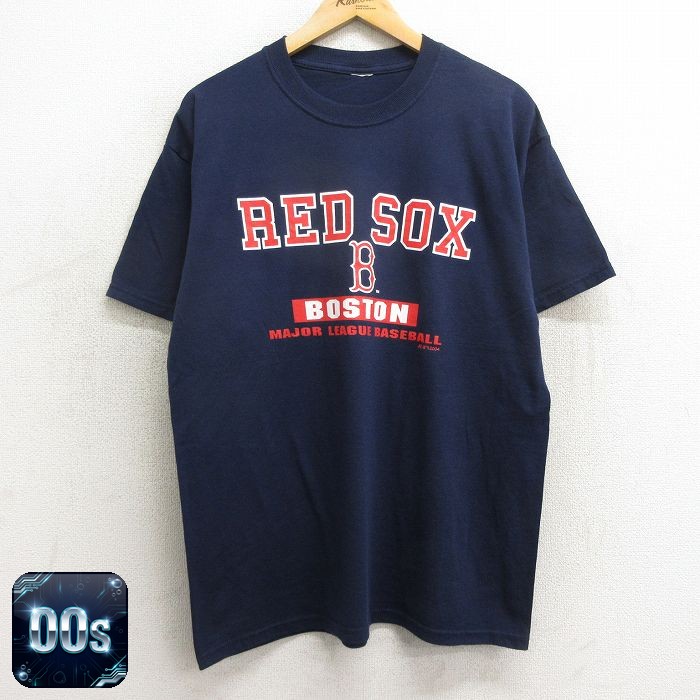 00s 半袖Tシャツ ボストンレッドソックス ネイビー XL | 古着