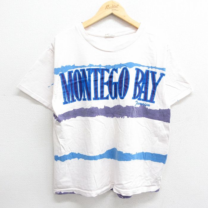 90s 半袖Tシャツ モンテゴベイ ホワイト XL | 古着
