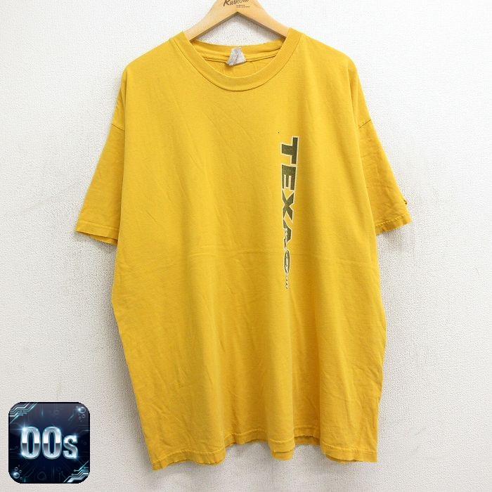 チャンピオン 00s 半袖Tシャツ テキサス イエロー XL | 古着