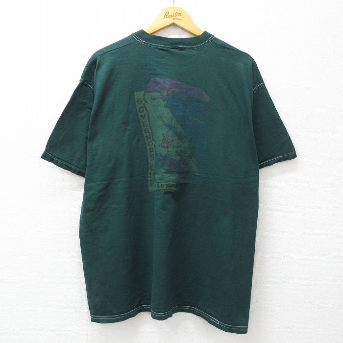 フルーツオブザルーム 90s 半袖Tシャツ 地図 グリーン XL | 古着