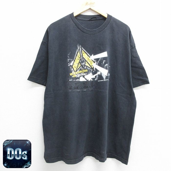00s 半袖Tシャツ SECTION ブラック XL | 古着
