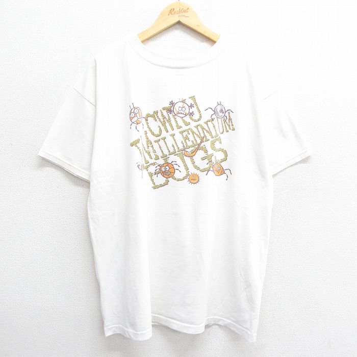 フルーツオブザルーム 00s 半袖Tシャツ BUGS ホワイト XL | 古着