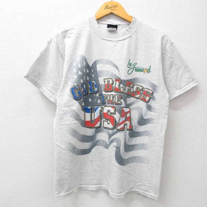 00s 半袖Tシャツ USAロゴ グレー M | 古着