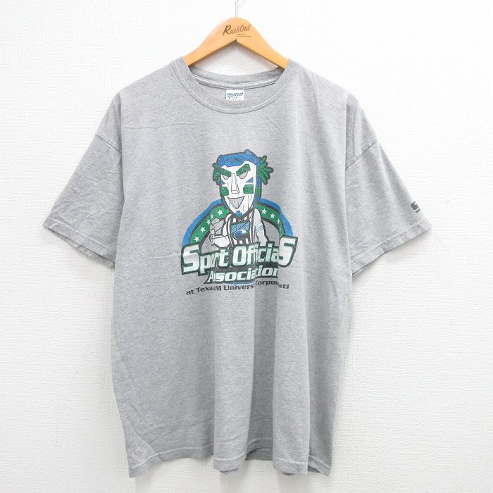 00s 半袖Tシャツ A＆M テキサス大学 グレー XL | 古着