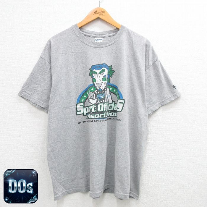 00s 半袖Tシャツ A＆M テキサス大学 グレー XL | 古着